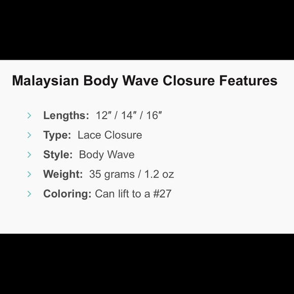 100% Human 4x4 Body wave Lace Closure New  [HE-15] - Picture 6 of 6